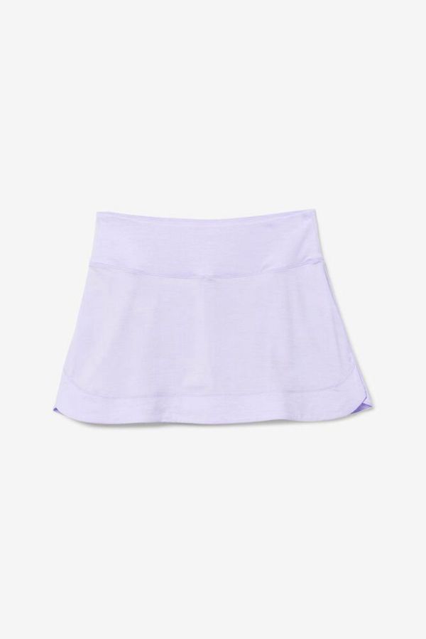 Fila Back Court A-Line Women's Skirts - Purple/Navy,NZ 502-12308